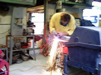 plasma cutting main hole