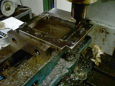 final machining of eccentric hole