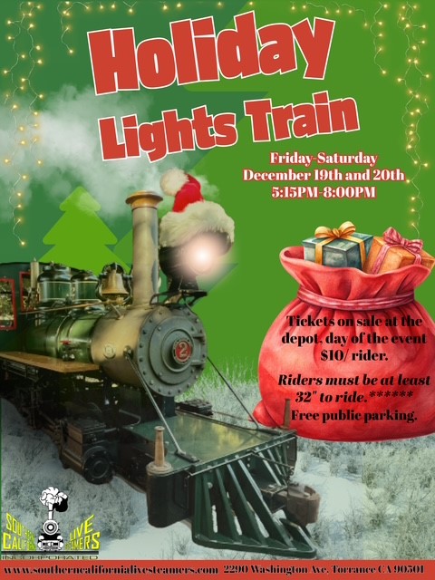 Christmas Train Rides at SCLS