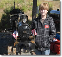Charlie and the American 4-4-0 Locomotive