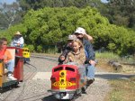 Picture Title - Ally and Charlie driving the F7