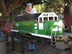 Picture Title - Mark working on his SD40-2