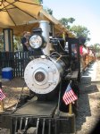 Picture Title - California Pacific No. 9 at the station.