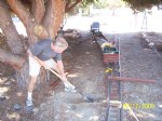 Picture Title - Jim Berryman working on the railroad