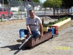 Picture Title - Ray Martin ready to clear the tracks