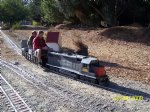 Picture Title - Wyatt and dad testing their engine