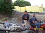 Picture Title - Hunter,Isaiah,and Rudy working at the club