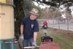 Picture Title - Charlie Watering the American