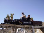 Picture Title - Rudy and Isaiah on a high JT trestle.