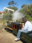 Picture Title - Jim messing with his loco.