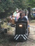 Picture Title - SCLS makeup artist Steve Claude takes the throttle of C&P 70 Ton.