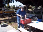 Picture Title - Sanding The Box