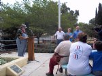 Picture Title - Flag Pole Dedication