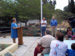 Picture Title - Flag Pole Dedication