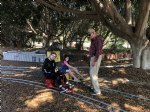 Picture Title - Dave Cox and his grandkids 