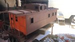 Picture Title - SP caboose under construction 