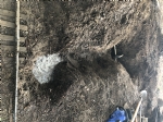 Picture Title - Fixing a broken sprinkler line