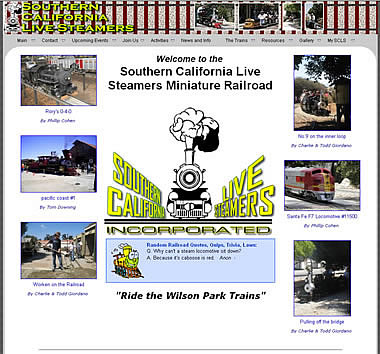 Southern California Live Steamers, Torrance, CA